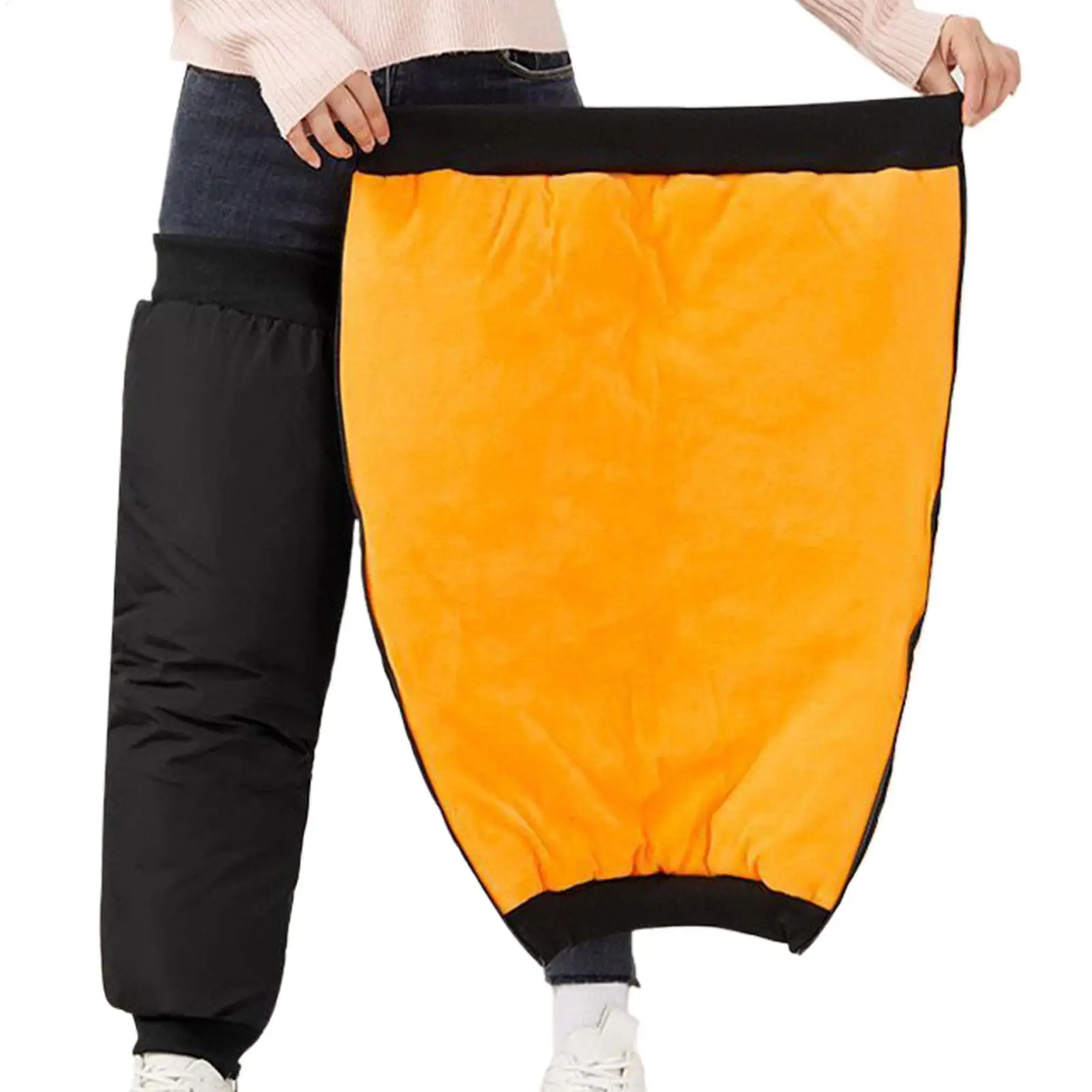 

Motorcycle Windproof Knee And Leg Protectors Scooter Knee Protector Cover Thicken Fleece Electric Scooter Knee Guard Leg Cover