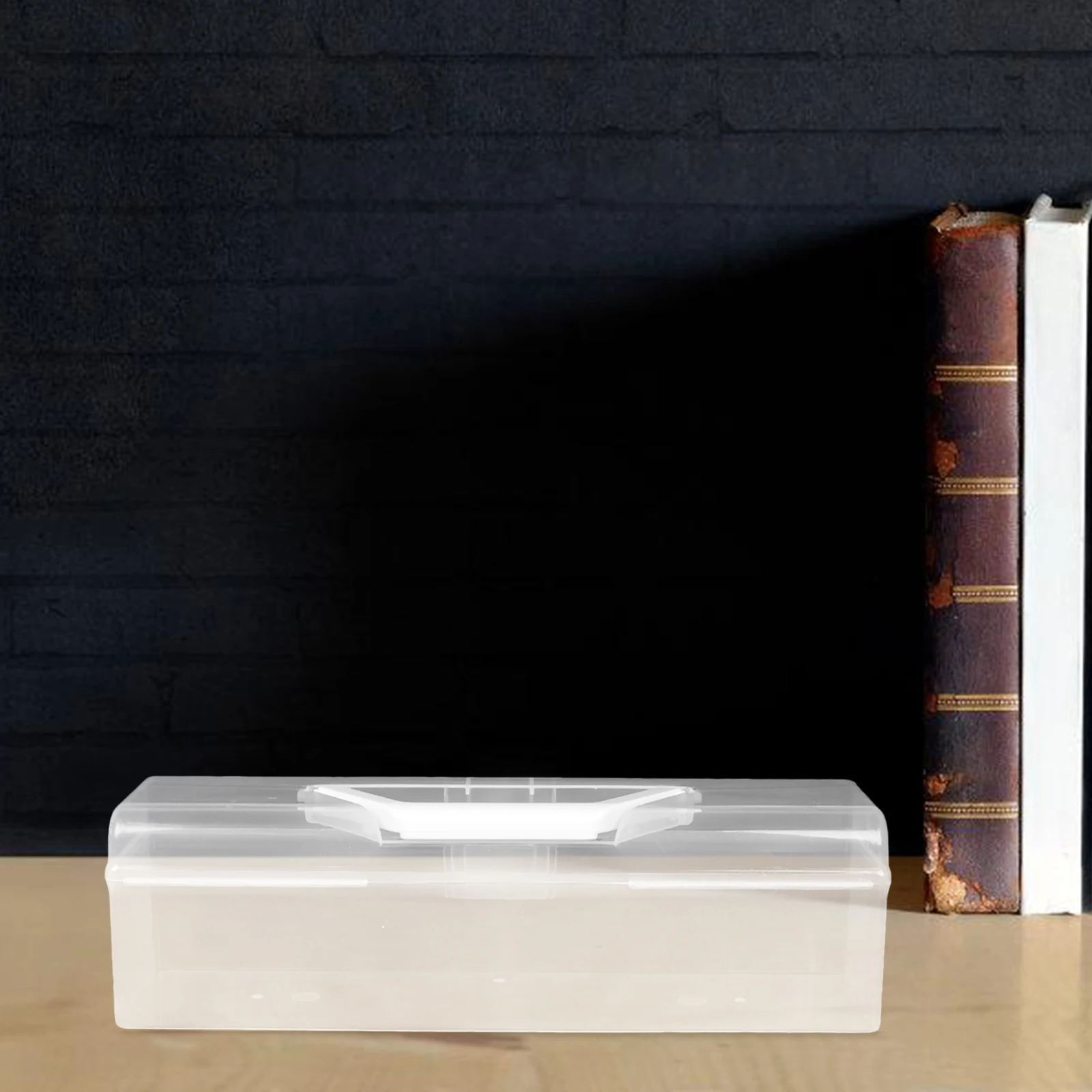 

Card Protection Box Gaming Storage Case Portable Holders Plastic Business Notecard