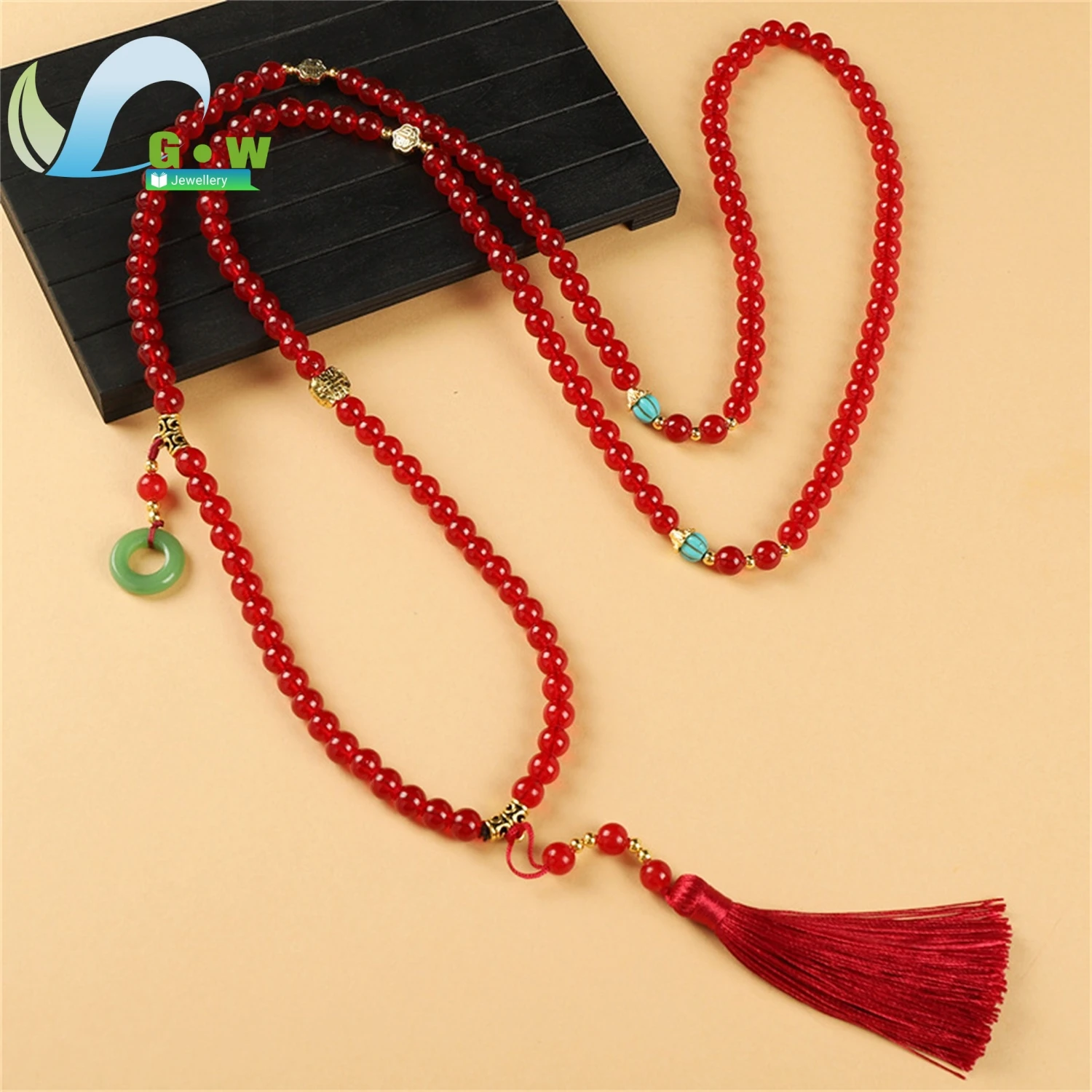 long-green-beaded-tassel-necklace-chinese-vintage-retro-style-handmade-bohemian-jewelry-for-women-ethnic-statement-chain