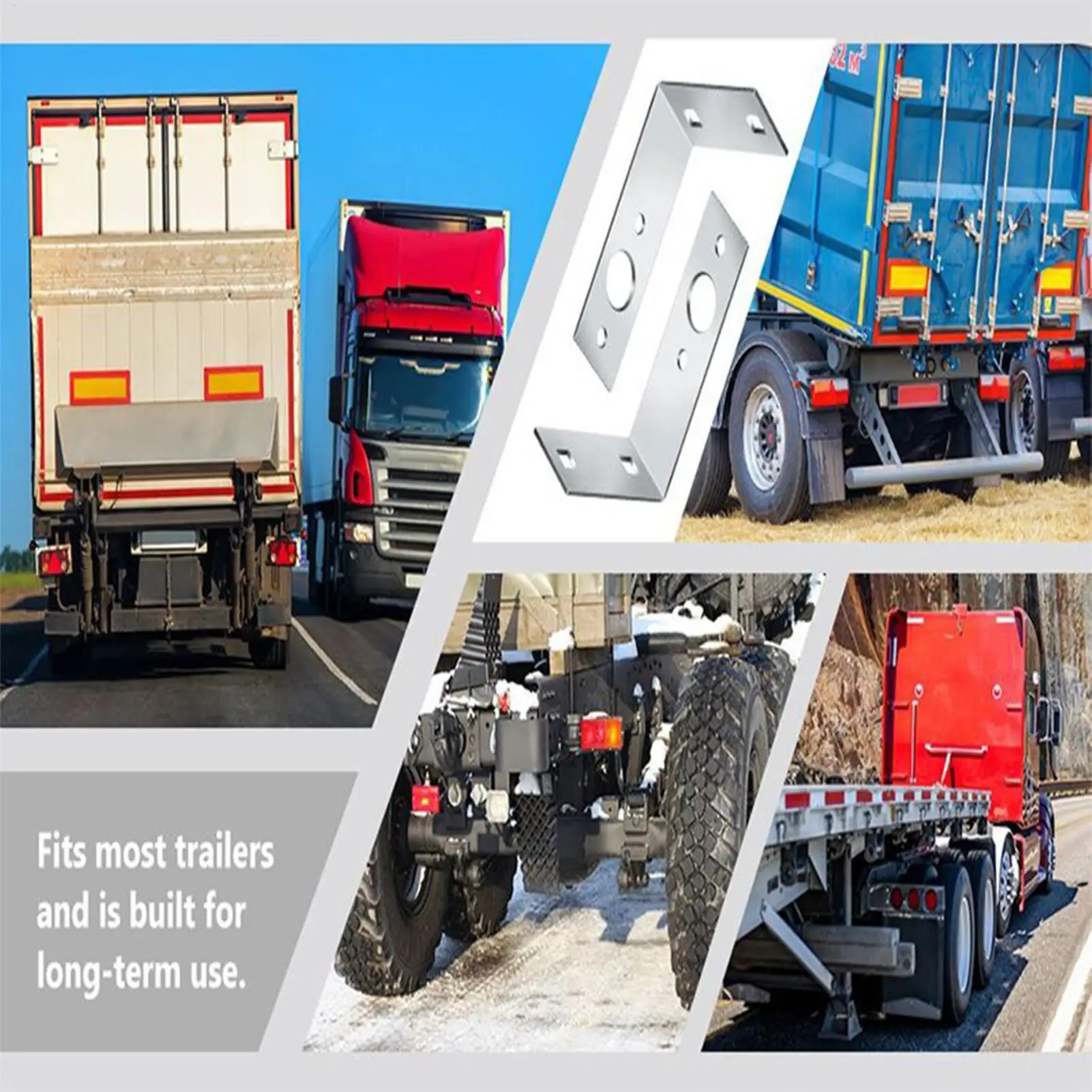 

Металлическая L-образная стойка для лампы, монтажный кронштейн для прицепа, светодиодный светильник, крепление для транспортного средства, грузовика, лодки, морского прицепа