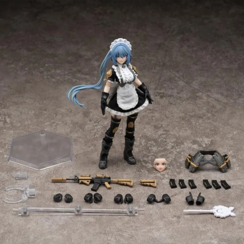 

In Stock Snail Shell Original 1/12 Movable Series Tactical Maid Anime Action Figure Model Toys Collectible Model Gifts for Boys