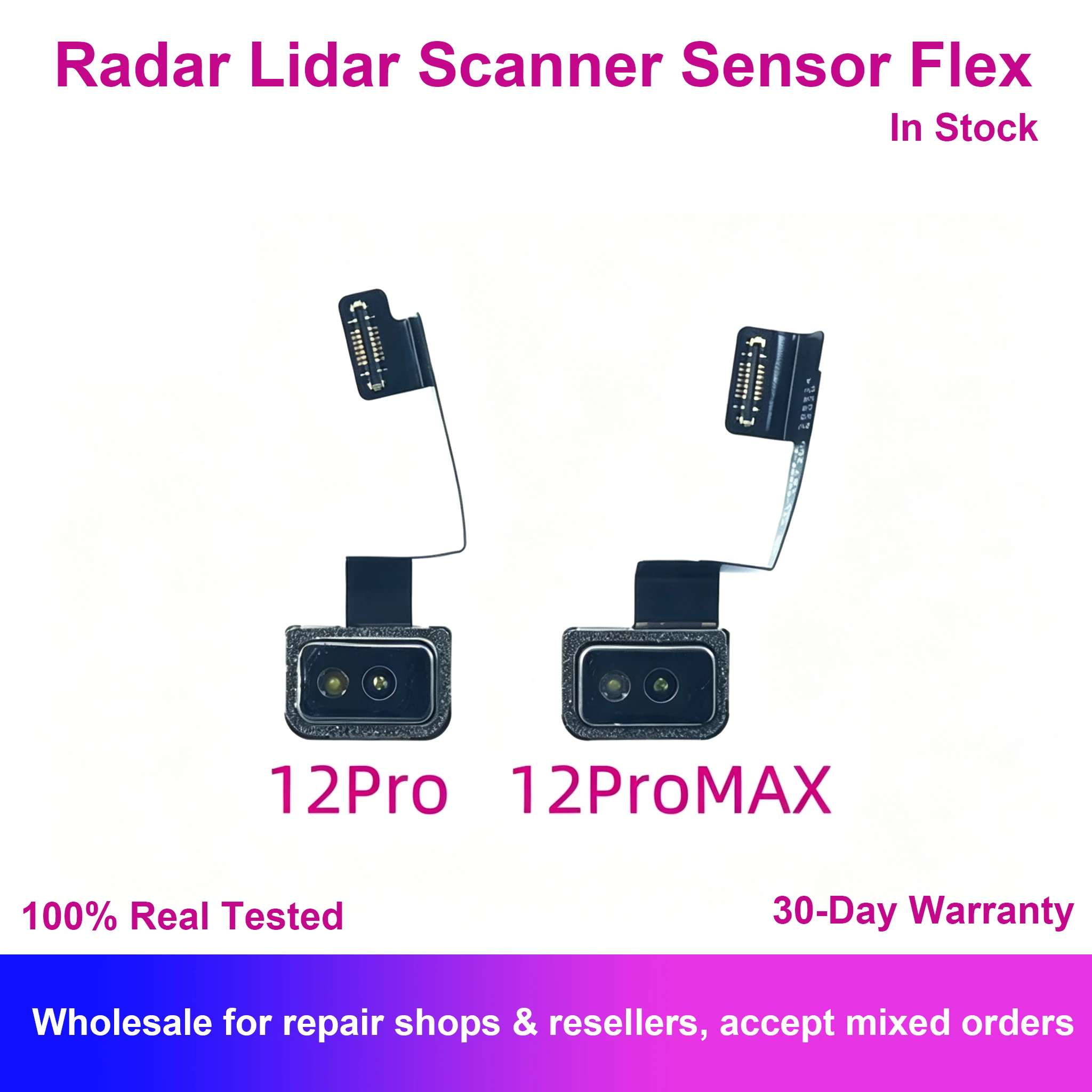 Radar Lidar Scanner Sensor Antenna Flex Cable for iPhone 12 Pro Max Range Finder Replacement Repair Parts