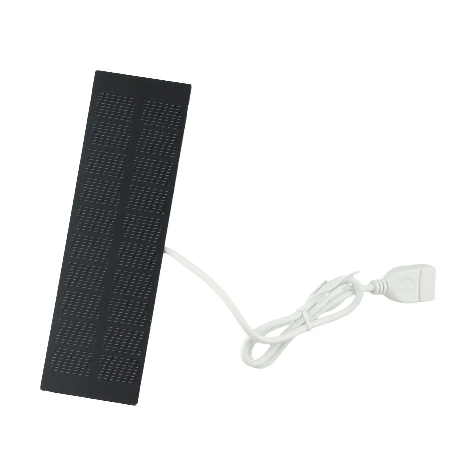 Solar Power For Small Devices 2W Solar Panel 50CM Mobile Power Bank Compact Design Easy To Carry Outdoor Charging