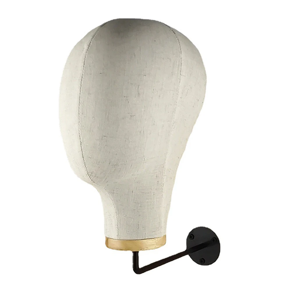 Soporte de MANIQUÍ PARA pelucas, soporte de montaje en pared para casco, exhibición de sombreros, 1 piezas