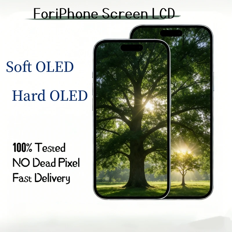 fully-tested-display-for-iphone-14-15-16-17-pro-max-14-15-16-plus-soft-hard-oled-lcd-with-3d-true-tone-touch-screen-replacement