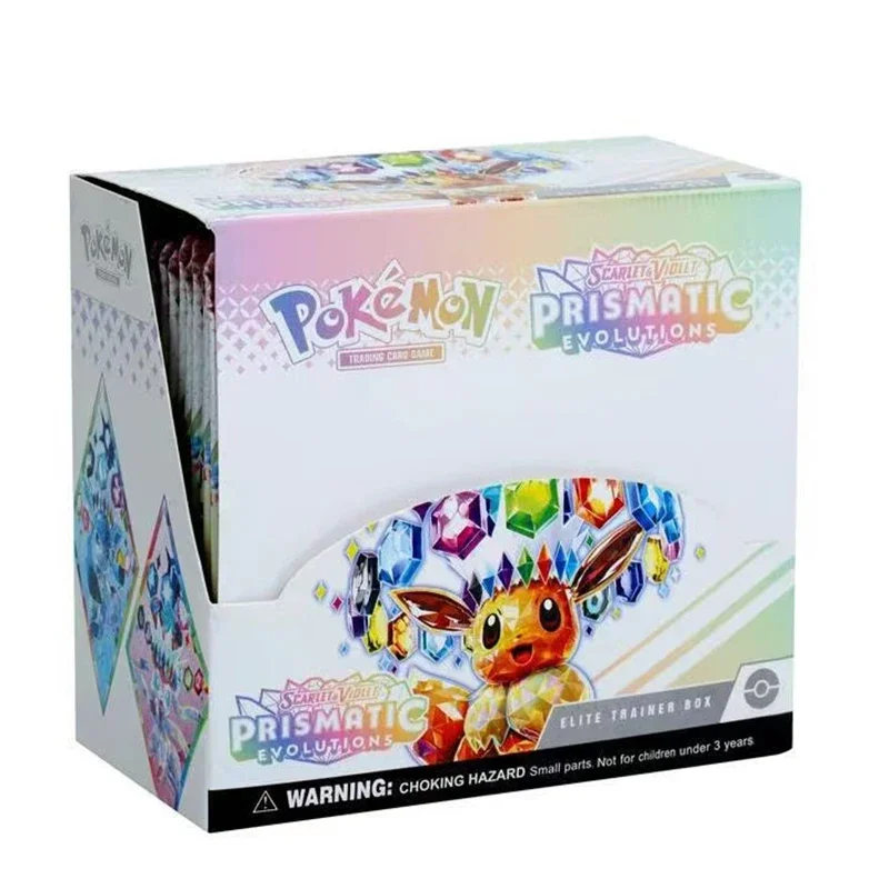 360Pcs Pokémon Card Prismatic Evolutions SCARLET VIOLE English Version Pokeémon Booster Battle Transaction Card