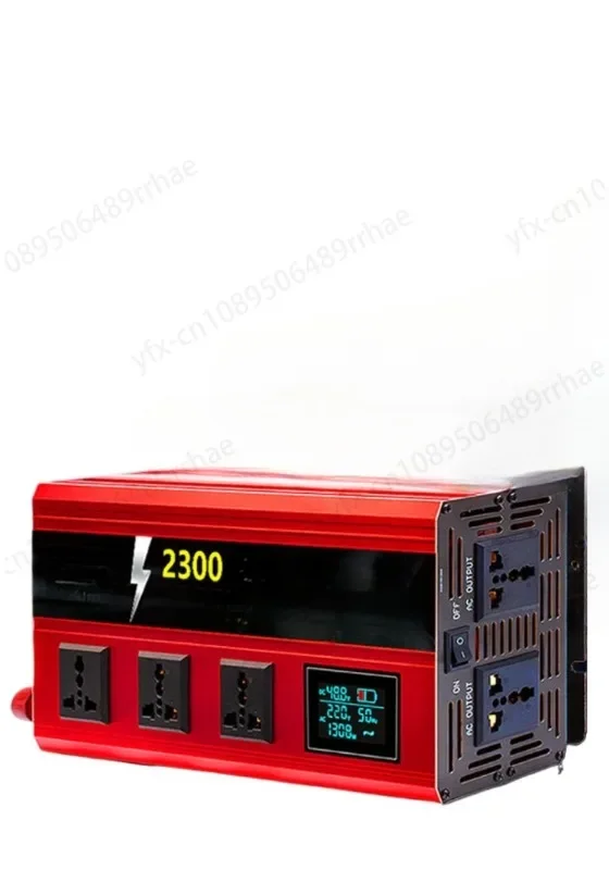 

Inverter High-power steam truck 12V24V to 220V battery car 48V60V72 converter