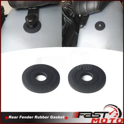 34mm Rear Seat Fender Mount Rubber Gasket For Harley Softail Springer Slim Fat Boy Heritage Classic Deluxe Breakout Street Bob