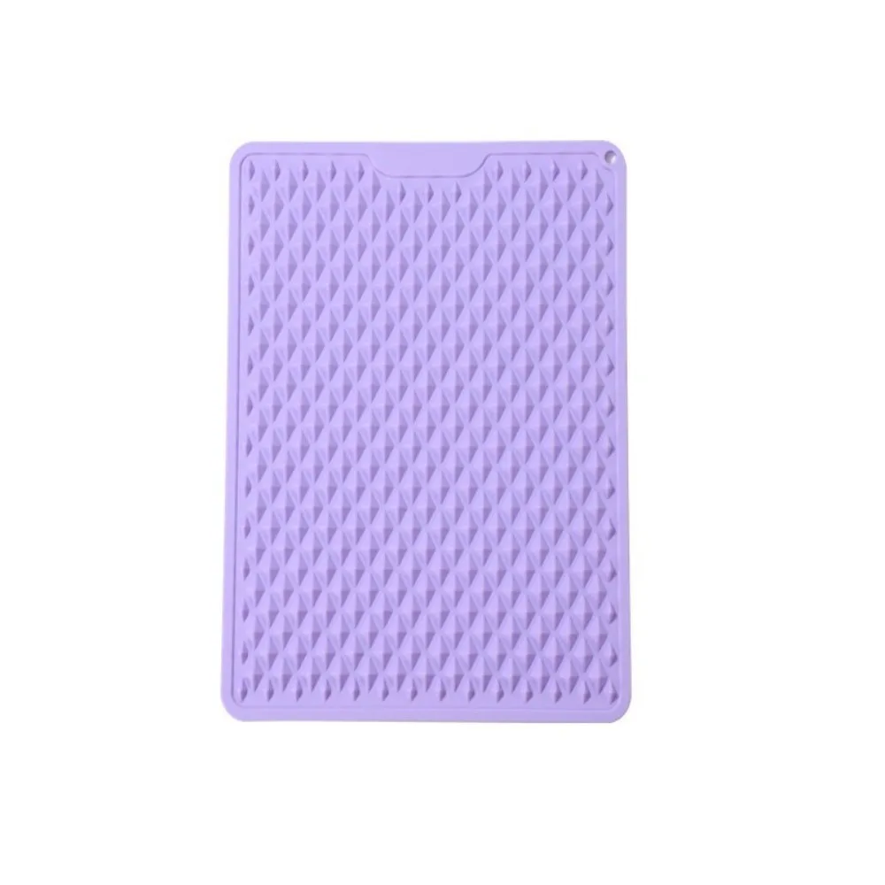 

Durable Silicone Jogging Massage Pad Double-sided Thickened Finger Pressure Board Soft Non-slip Foot Massage Pad Yoga Mat