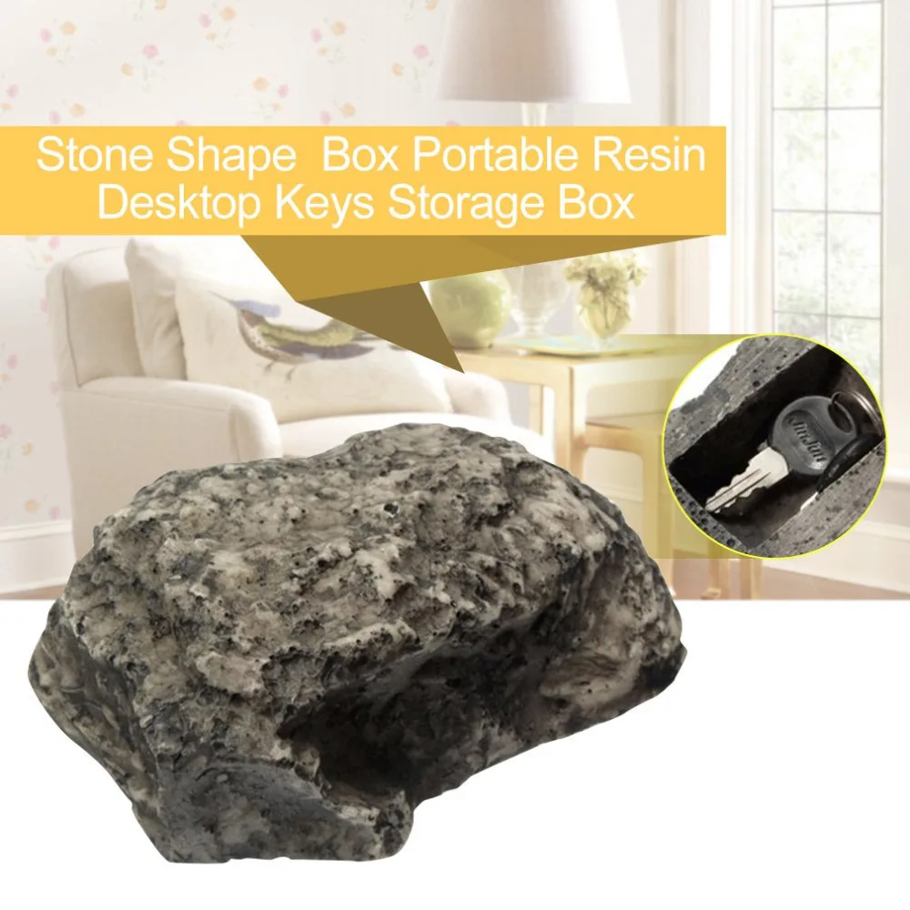 Hot Rock In Stone Security Safe Storage Containers Safe Box Outdoor Spare Garden Key Box Mini Locker Dropshipping Wholesale