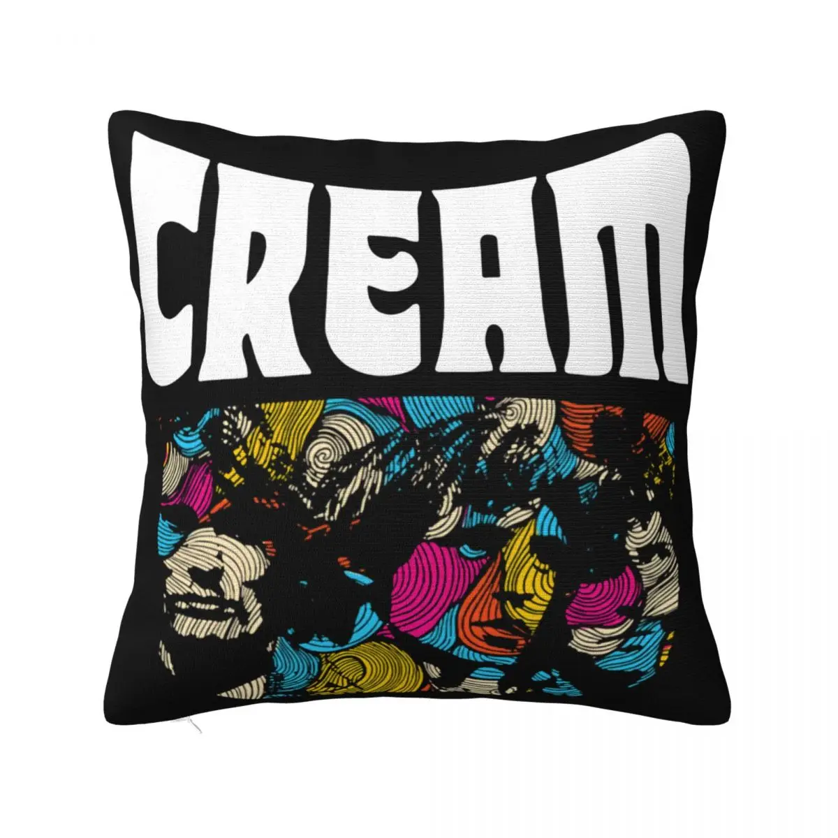 Cream Band Classic Rock Mixtape 2019 Cotton Black Men S 4Xl T1297 Hot Sale Child Loose Unique Female Pillow Case