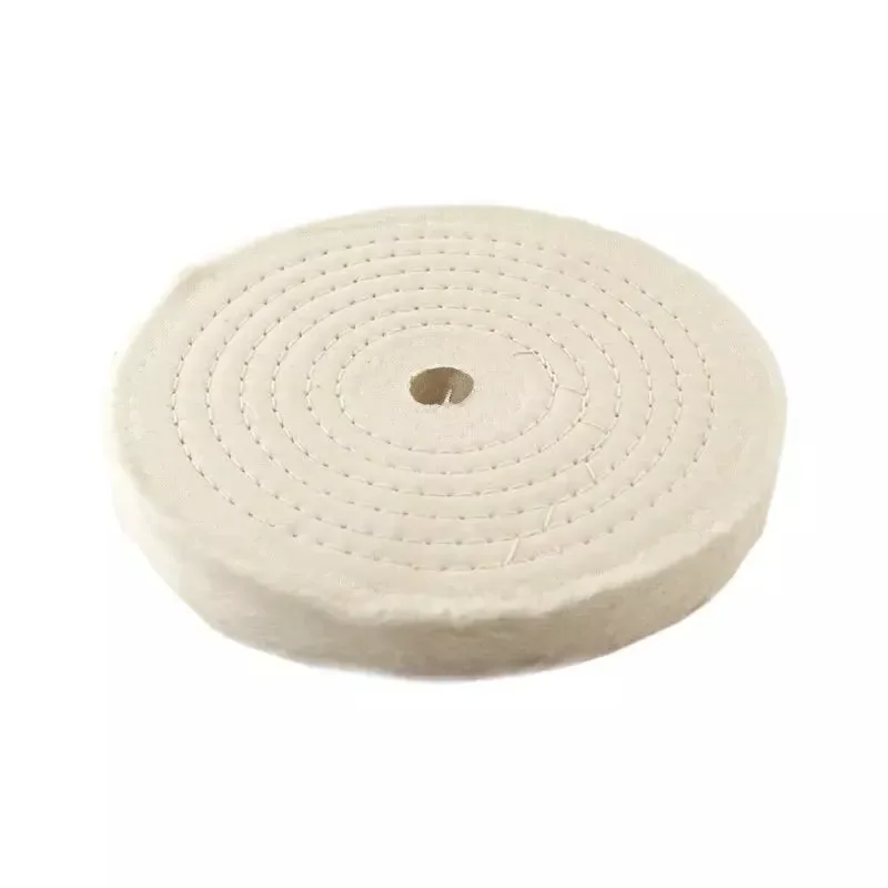 30pcs-carton 8In White Buffing Polishing Wheel 60Ply for Car Care Equipment