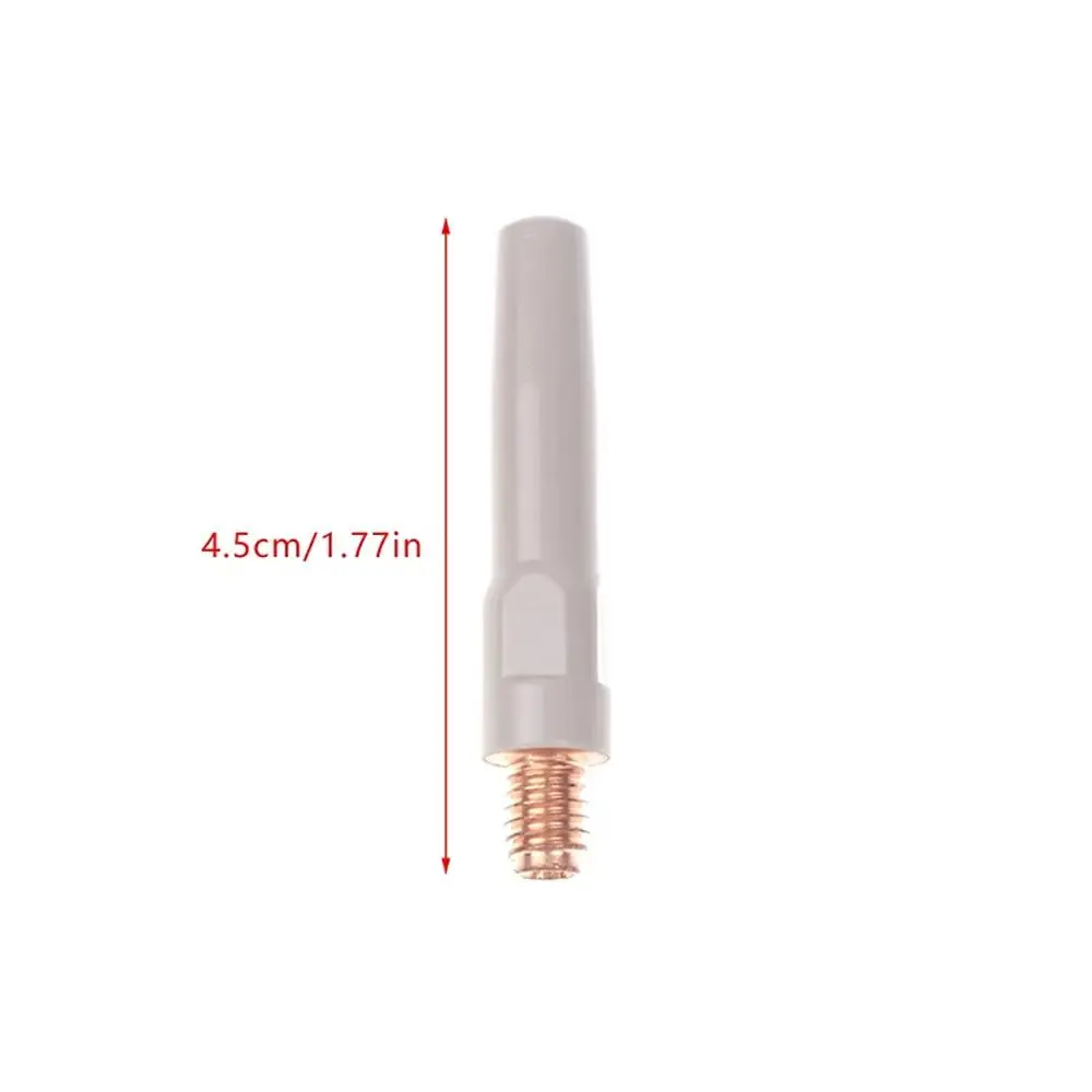 1Pcs Durable Coating Protect Welding Contact Tips 0.8/1.0/1.2mm 45mm MIG Nozzle Tip Copper Conductive Welding Tool Parts - Image 6