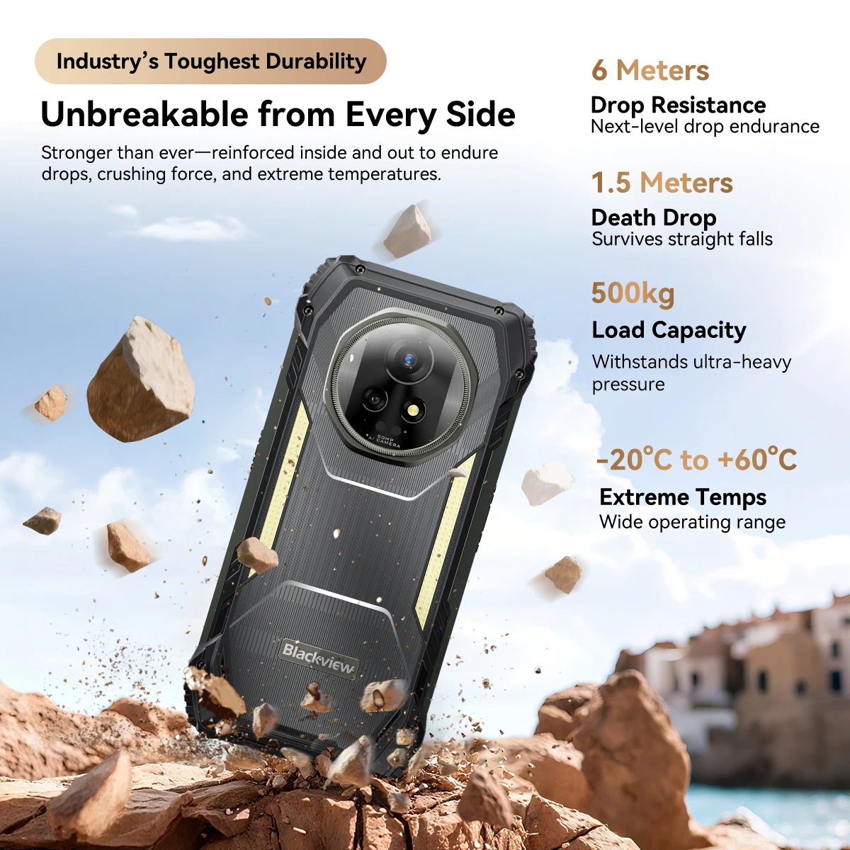 Blackview XPLORE 2 5G Rugged Smartphone,6.73
