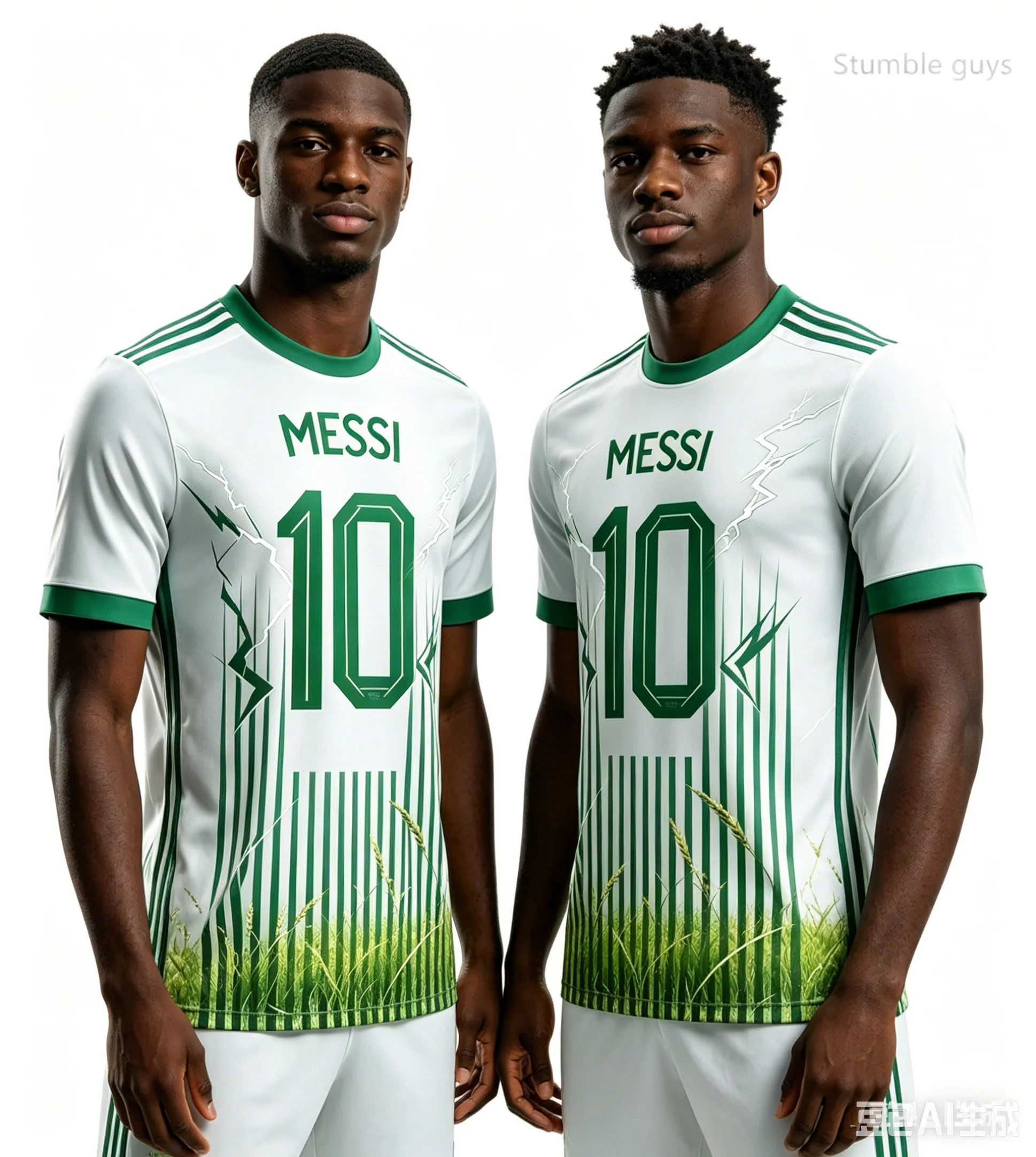 2026 Sommer Herren Messi Nr. 10 KI-bedrucktes Fußball-Kurzarmtrikot, modisches Oversize-T-Shirt für den Alltag und Outdoor – Detail 3