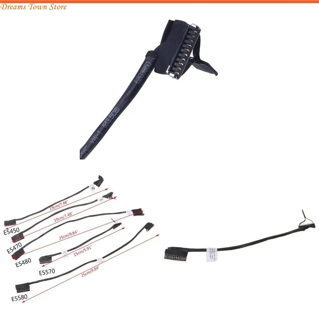

HX6A Laptop Battery Cable for Dell E5450 E5470 E5480 E5570 E5580 Accessories
