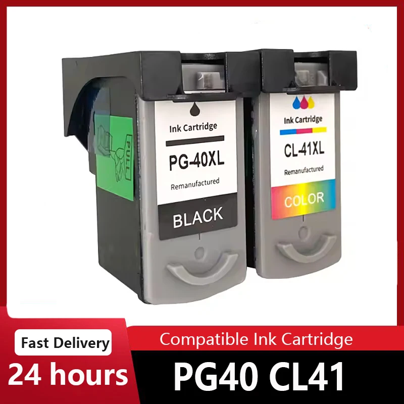 Compatible Ink Cartridge PG-40 CL-41 PG40 CL41 For Canon Pixma MP140 MP150 MP160 MP180 MP190 MP210 MP220 MP450 MP470 Printer