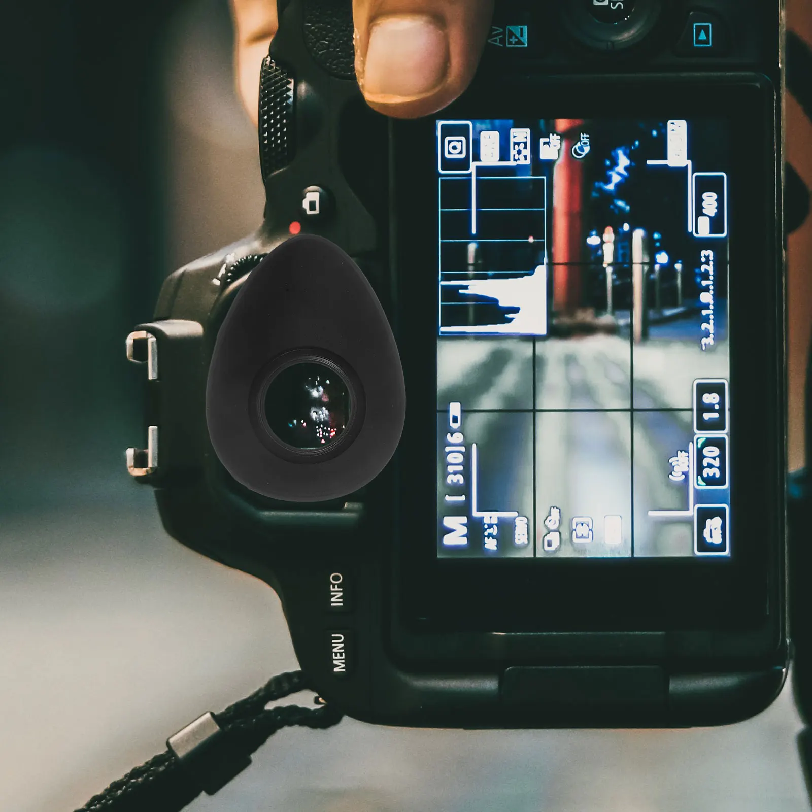 

Eyecup for Repair Rubber Eye Shade Prevents Light for Clear Imaging Supplies