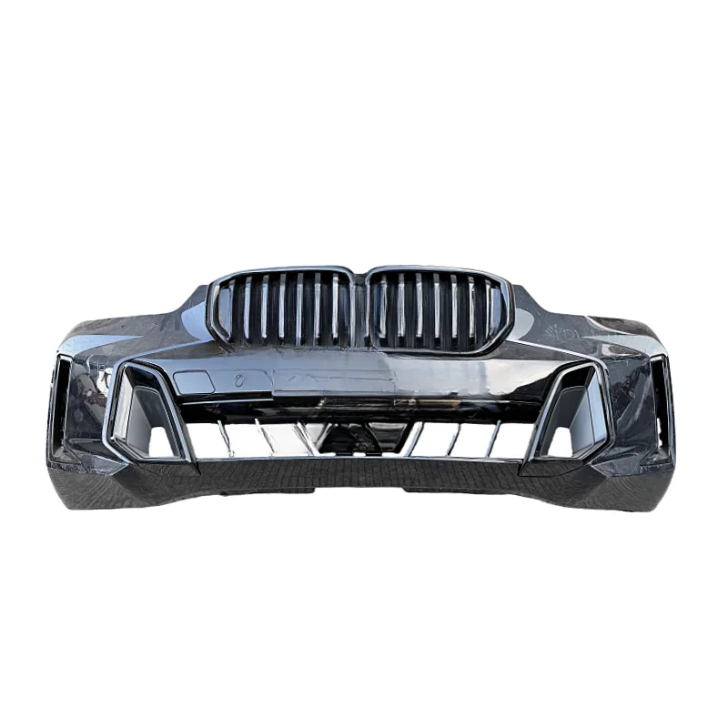 

Для BMW X5 G05 LCI: Оригинальные б/у пластиковые передние и задние бамперы с решеткой радиатора, подходят для моделей 2023-2024 гг.