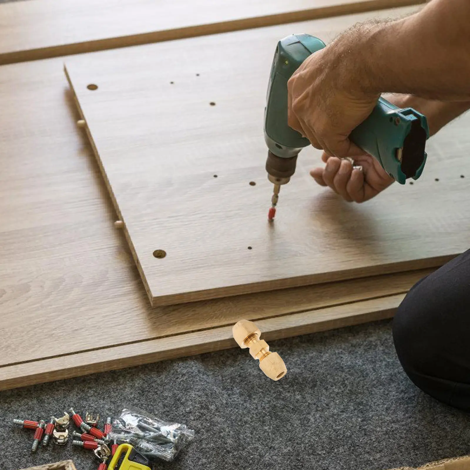 Air Conditioning Copper Tube Connector Pipe Extension Joint Sturdy Reliable Easy Install Dismantle Secure Connection Ac System