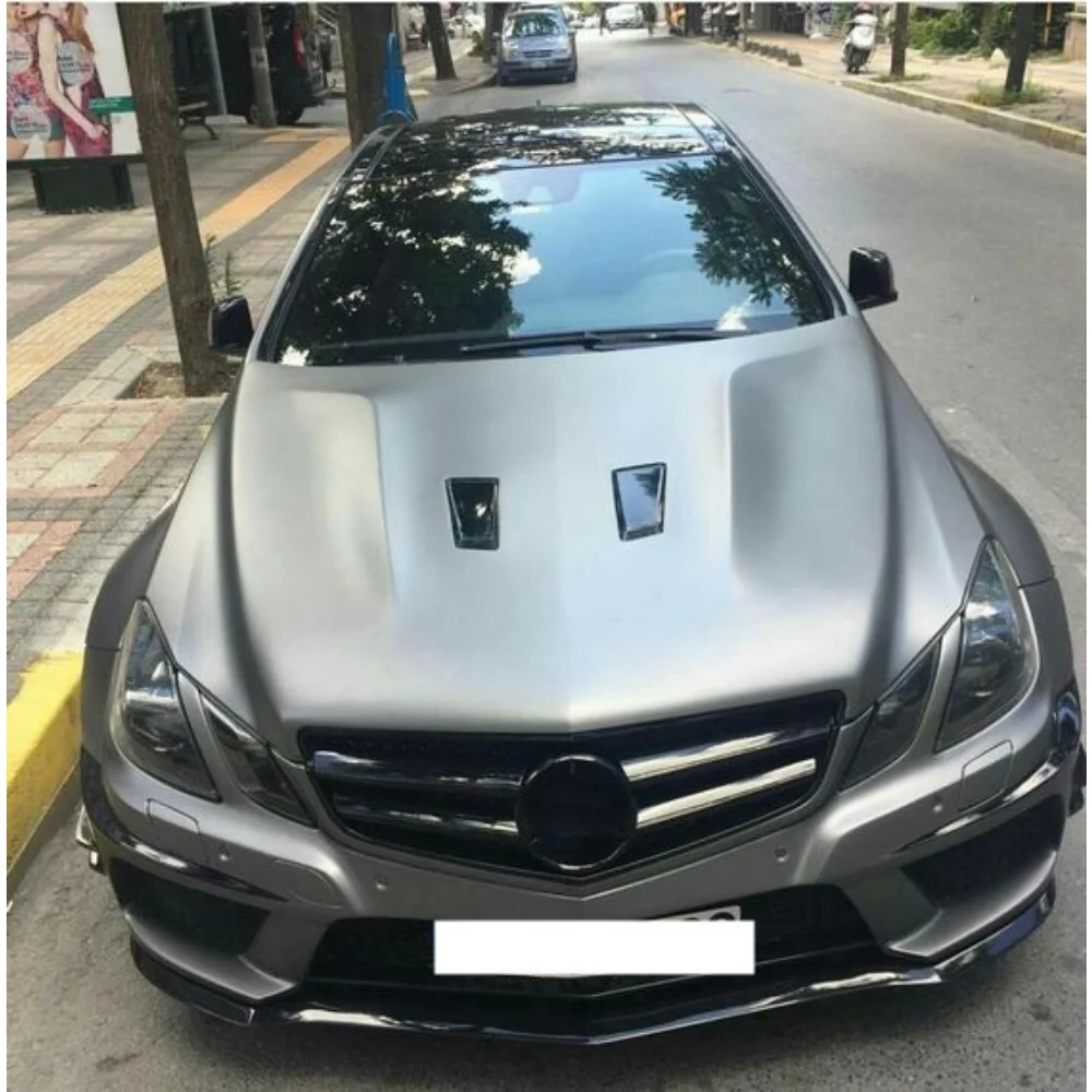 2X Bonnet Air Vents Engine Hood Car Exterior Parts For Mercedes Benz W204 C63 W205 W207 W212 W213 AMG Sedan Coupe Car Front Vent