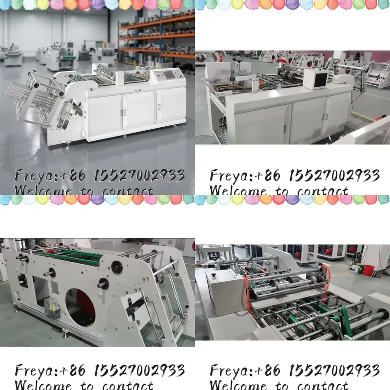 High Output Burger Box Making Equipment Industry Automatic Erecting Machine for Hamburger Paper Carton Boxes
