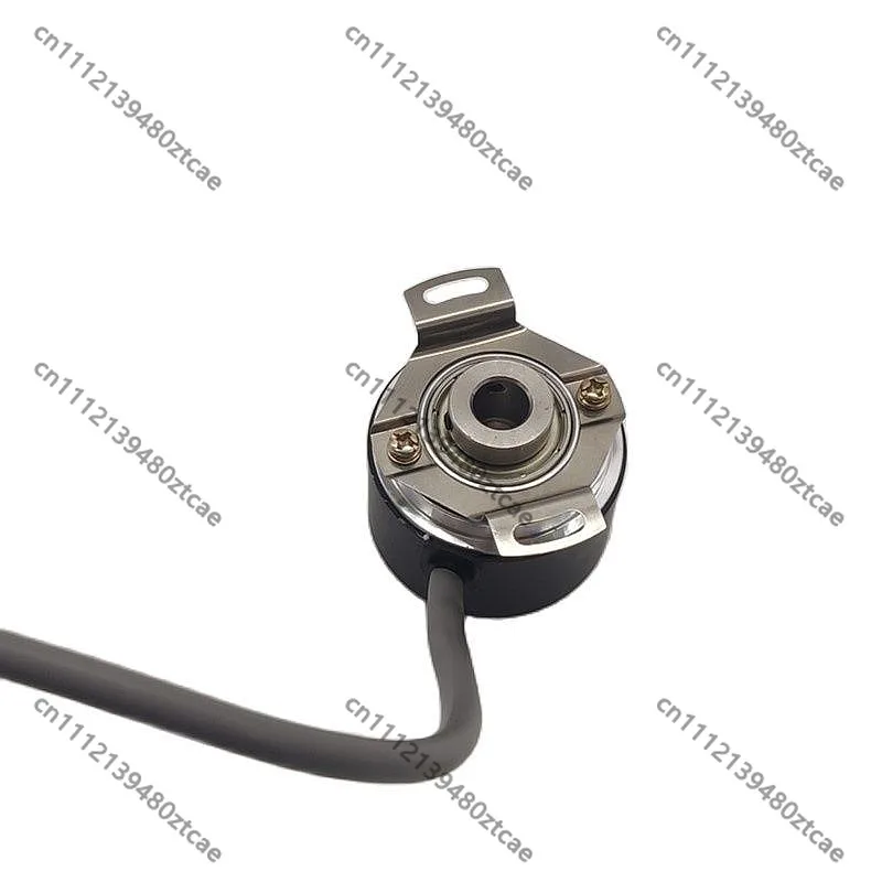 

38mm Outer Diameter Hollow Shaft Encoder 6mm 8mm Bore 2500PPR Incremental Rotary Encoder NPN PNP Line Driver