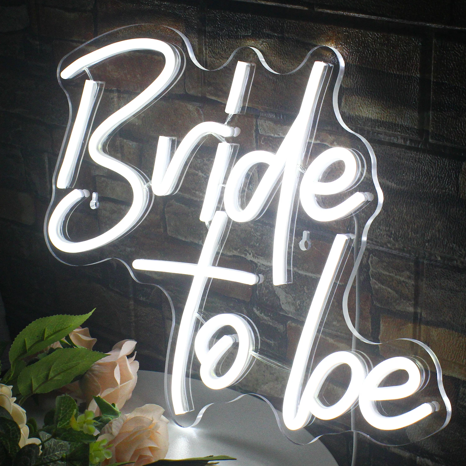 Imagem -03 - Usb Powered Neon Sign Led Wall Lights Decoração do Quarto Casamento Festa de Noivado Romântico Quarto Casamento Decoração do Quarto