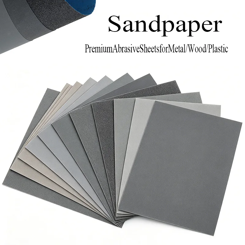 

30/20/10/5Pcs/Set Automotive Sandpaper 80# 280# 800# 1000# 2000# 2500# 4000# Sand Paper Water/Dry Sanding Paper Abrasive Tools