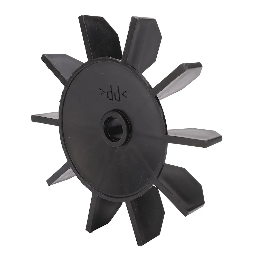 Compact Air Compressor Fan for Linear Motor Use with 14mm Shaft Bore 5.3 Inch Outer Diameter and D-Type Hole Configuration