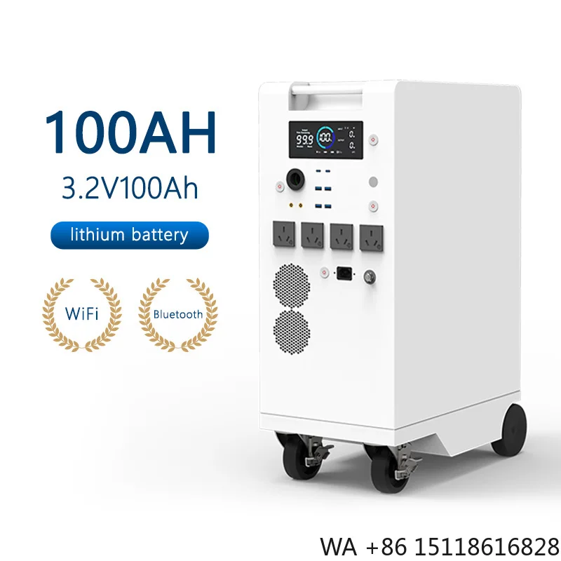 48V/51.2V All-In-One Rechargeable Lithium 5-10kW Inverter Smart BMS Hybrid Grid Wall-Mounted IP65 200Ah Home Appliances 10kWh