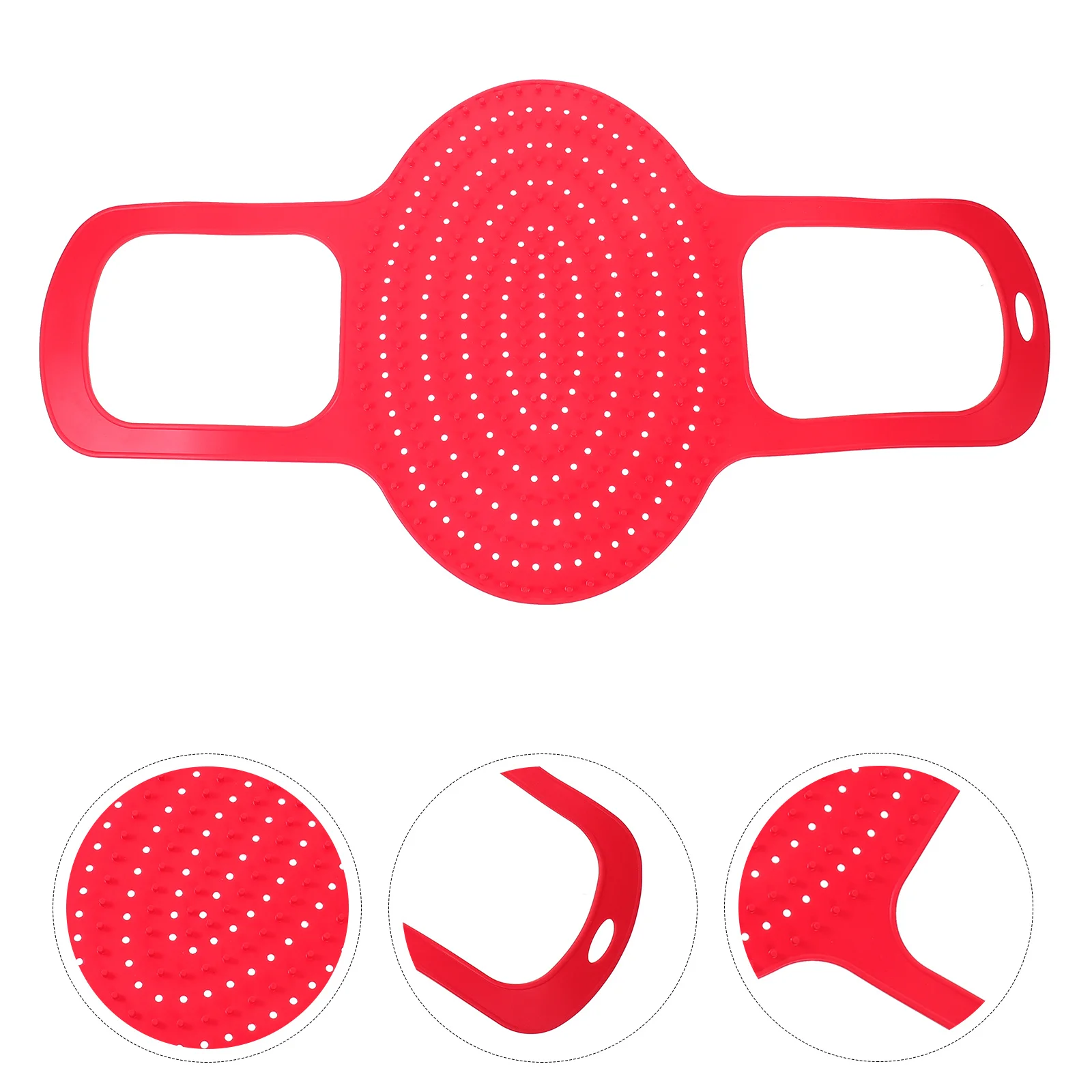 

Silicone Bbq Chicken Basket Non-Stick Oven Grill Tool For Turkey Lifter Heat-Resistant Cooking Mat Camping Grilling