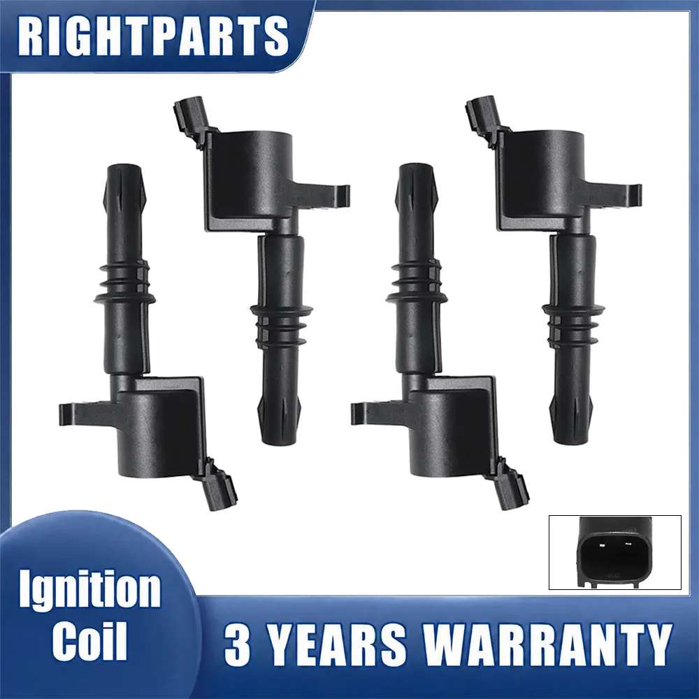 4X 3L3E-12A366-CA 3L3Z-12029-BA Ignition Coil For Lincoln U228 U326 For Ford Expedition Explorer Motorcraft F150 F250 F350 F450