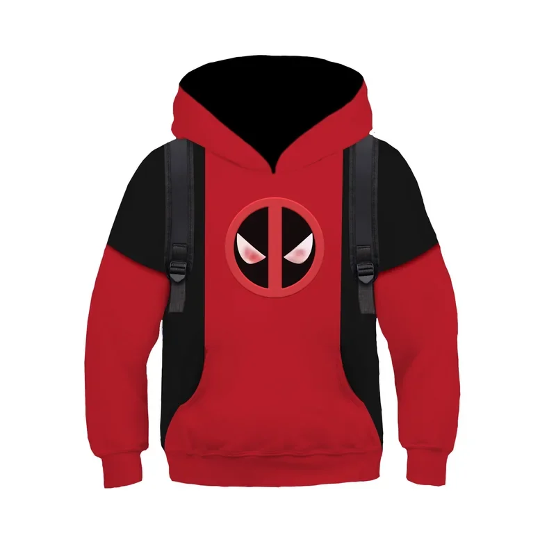 Boys Deadpool Hoodi…