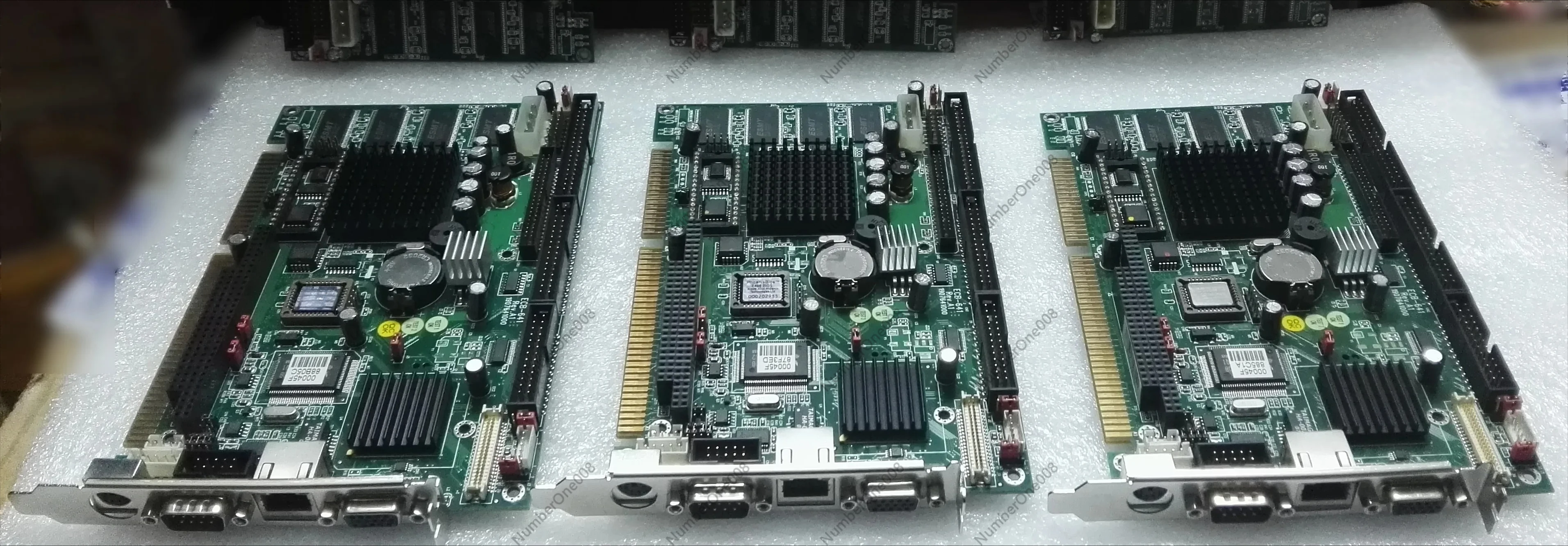 ECB-641 REV A1 Original Industrial Motherboard ISA Slot Half-Size CPU Card PICMG1.0 Onboard CPU RAM LVDS Interface