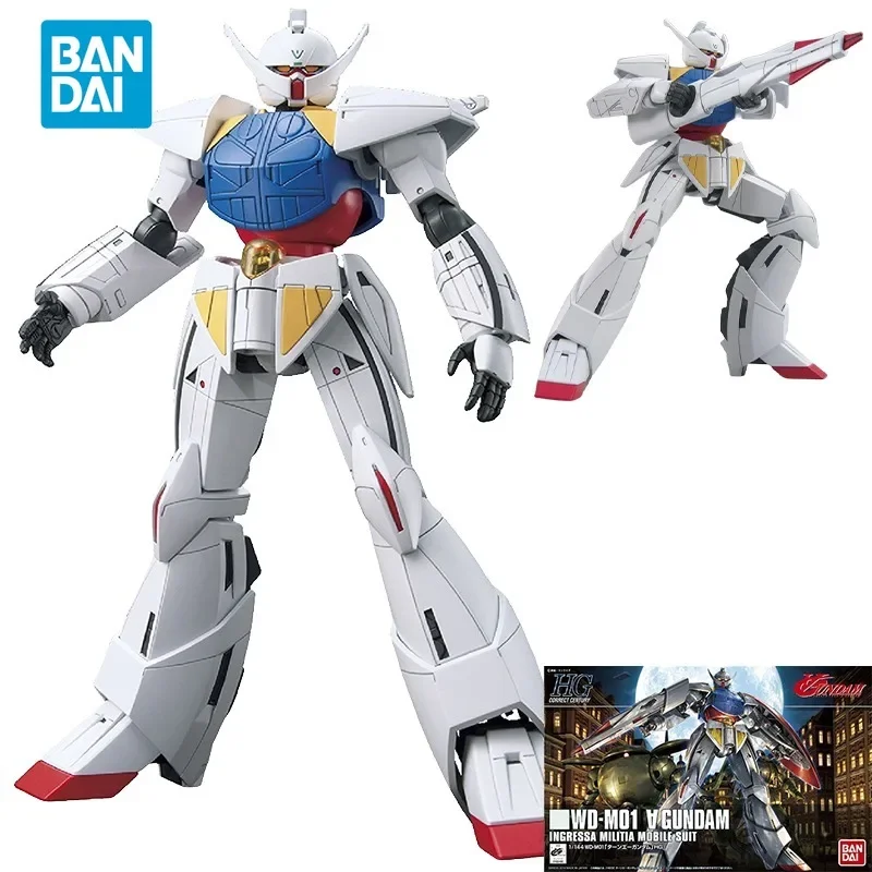 

Spot Direct Bandai Original GUNDAM Anime Model HGUC 1/144 WD-M01 Turn A GUNDAM Action Figure Assembly Model Toys Gifts For Kids