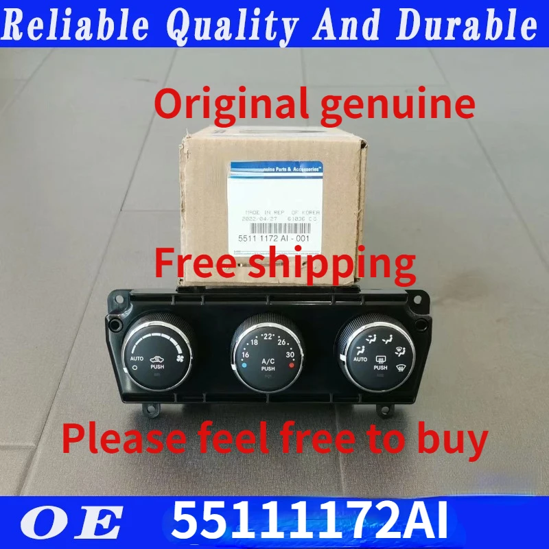 

Original genuine For Wrangler between 2011 and 2013 A/C Heater Control Unit Module 55111172AI