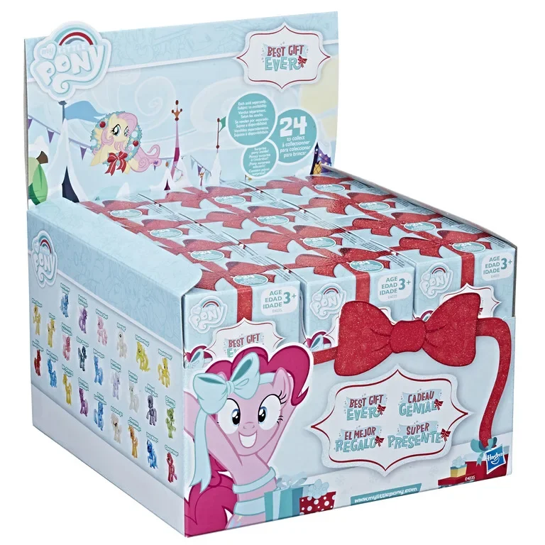Hasbro My Little Pony Collection Surprise Treasure Hunt Blind Box Doll Gifts Toy Model Anime Figures Collect Ornaments