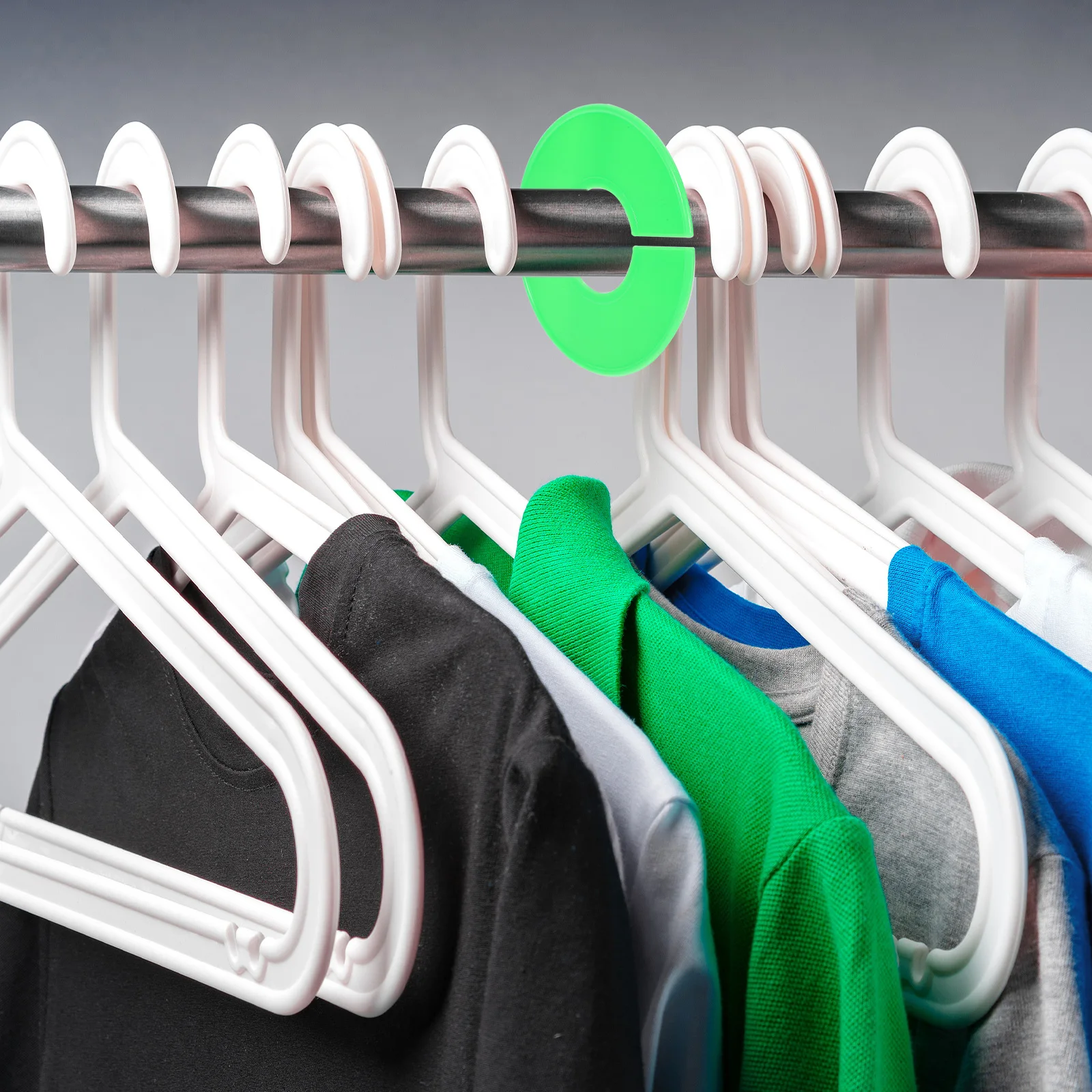

20 Pcs Clothing Size Partition Tag Clothes Hanger Markers Closet Organizer for s