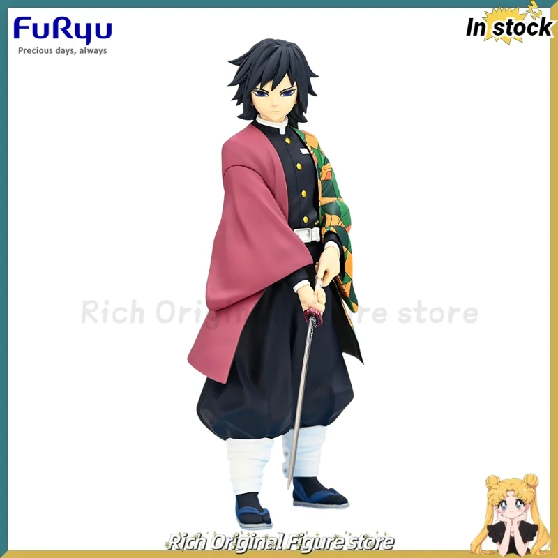 

Оригинальная фигурка Trio-Try-iT Demon Slayer: Kimetsu No Yaiba, анимированная версия, коллекция Tomioka Giyuu, фигурки, украшения