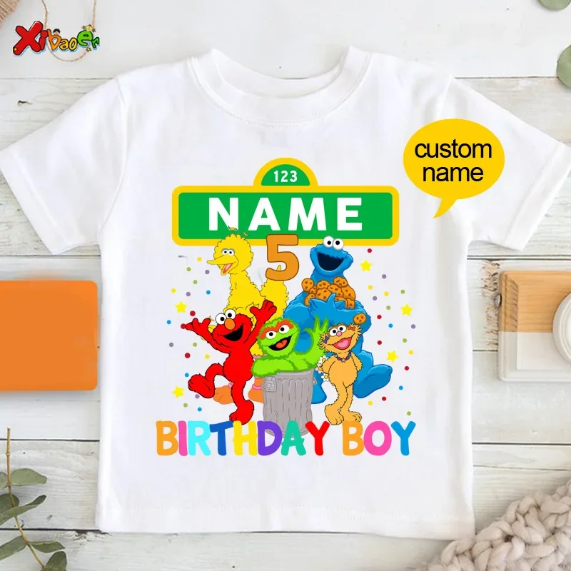 Mermaid Birthday Girl T Shirt Black Princess T Shirt Funny Shirt for Girl Summer Baby Children's Short Sleeve Teen Girl Clothing