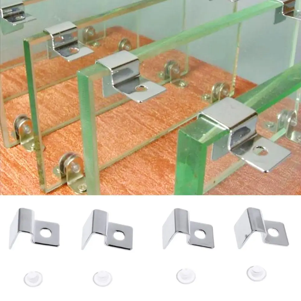 

Replacement Support Holders Household Glass Lid Clips Aquariums Lid Support Fish Tank Brackets Glass Cover Holders