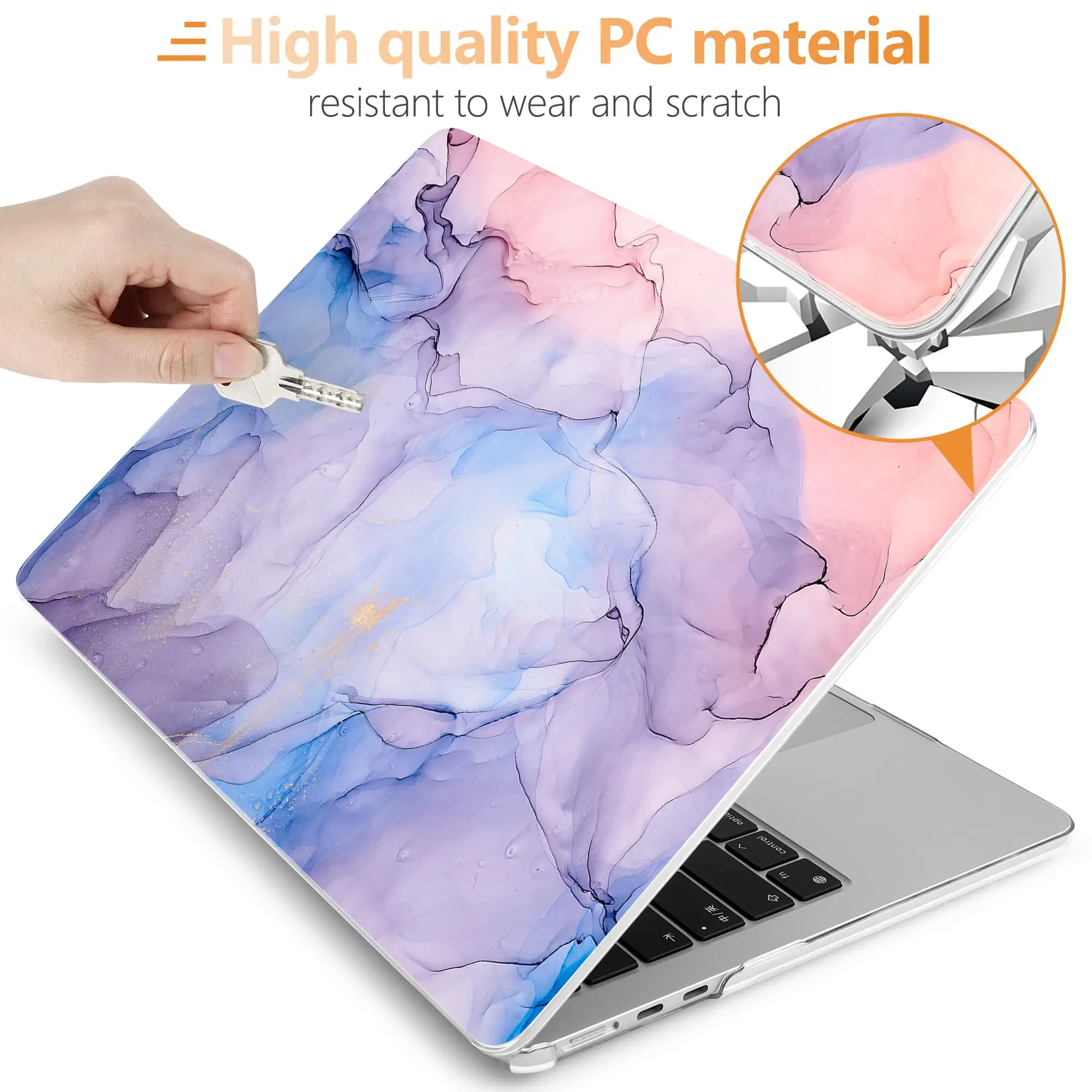 Funda para portátil Macbook Pro 15,3 A2941 M2, cubierta de Chip para MacBook Pro 16 15,4 A2485 A1398 A1286 A1707 A1990 A2992 A2442 M3Fudan