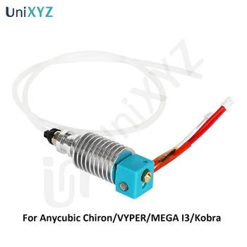 Bloque calefactable Hotend mejorado para Anycubic I3 Mega S Mega Zero 2,0 Kobra Chiron Vyper 12V 24V calentador j-head Heat Break Hot End