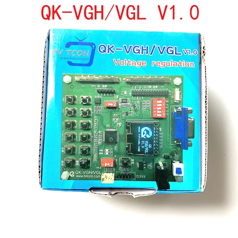 

TCON VGH VGL Voltage Adjustment Programmer Solves Broken Y, Repairs Abnormal Color Horizontal Lines, Supports More TCON Technica