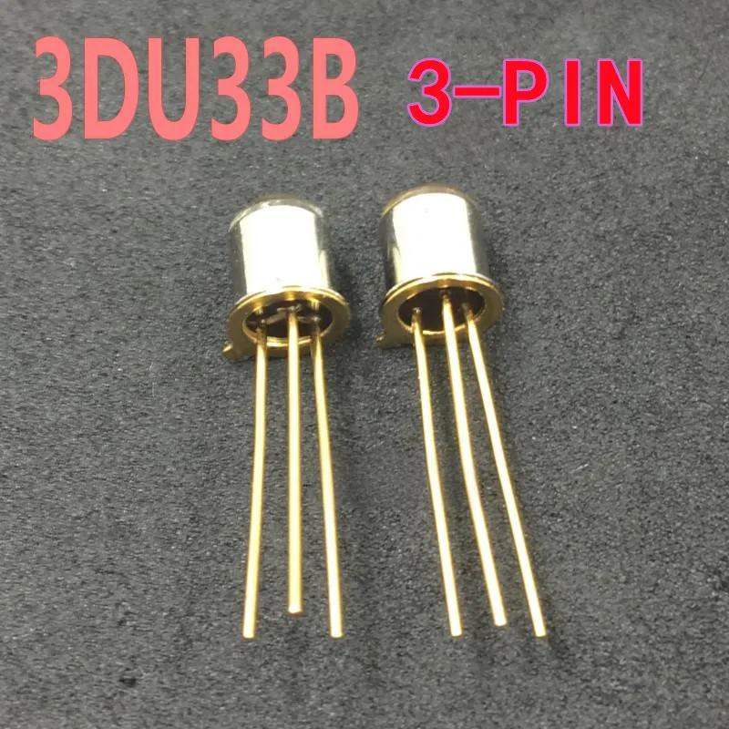 10PCS Phototransistor 3DU33 / 3DU33B, Metal Receiver Head, Laser Infrared Receiver Tube, High Sensitivity