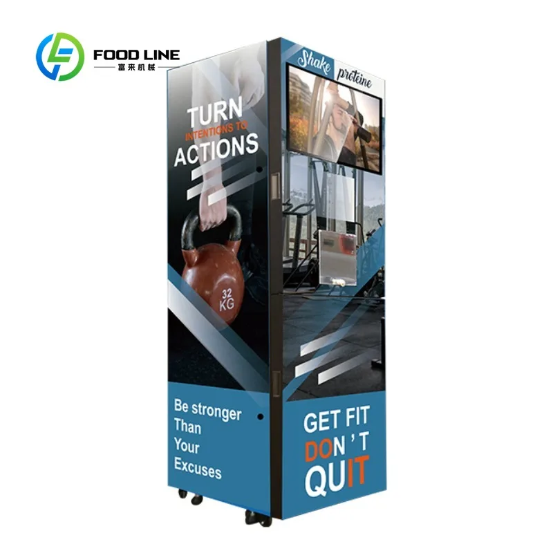 Protein Shake Mixer Vending Machine Gym Use Protein Milkshake Energy Drink Customized Vending Equipment