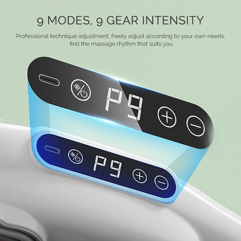 18-رئيس فآسيا بندقية عالية التردد الاهتزاز الأنسجة العميقة العضلات تحفيز العضلات فآسيا الجسم مدلك الضوء الأحمر Masajeador #4