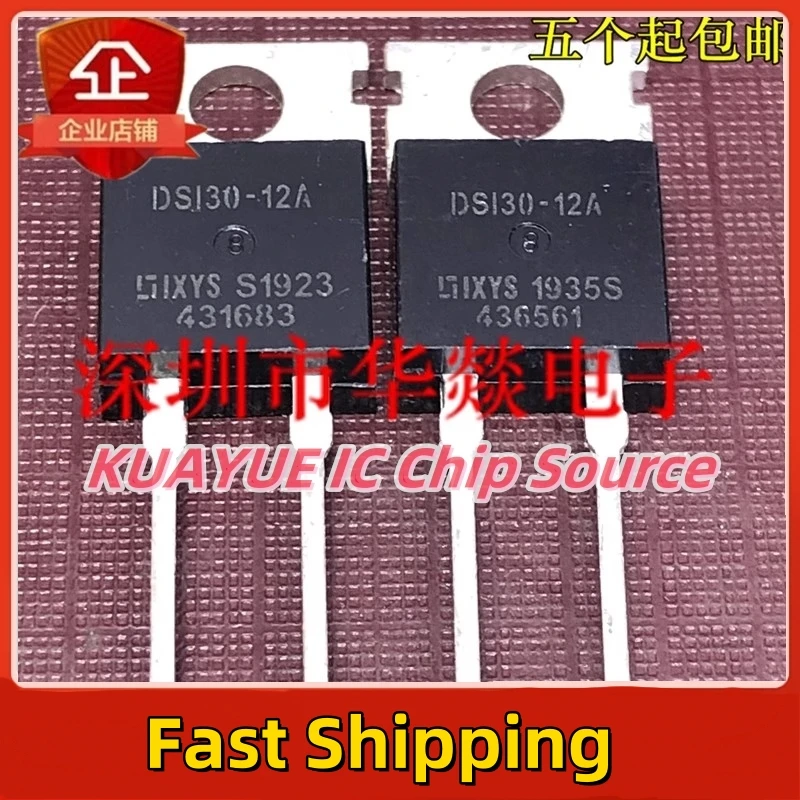 10PCS-30PCS/ DSI30-12A   TO-220-2 1200V 30A  Fast Shipping Quality Guarantee