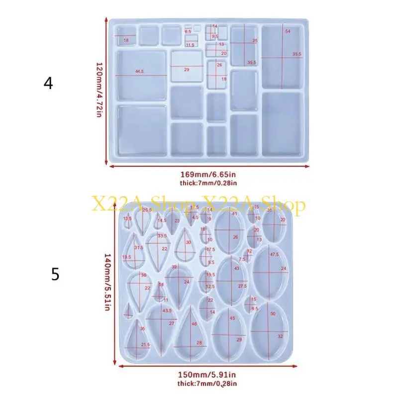 

Уникальные формы для подвесок из смолы, формы для сережек, аксессуары для капель, форма для ювелирных изделий из эпоксидной